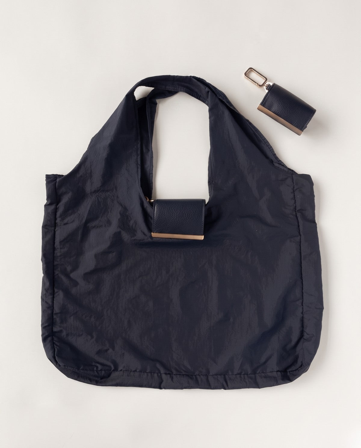 Pochelle keychain tote in Ink